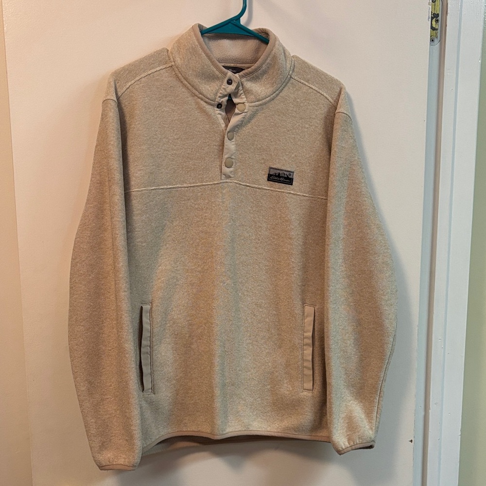Eddie Bauer 1/4 Snap Pullover jacket